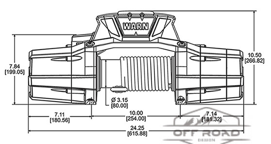 Лебедка WARN ZEON 12 Platinum